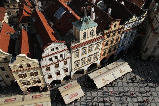 budovy v Praze